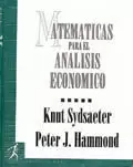 MATEMATICAS ANALISIS ECONOMICO MATEMATICAS ANALISIS ECONOMICO