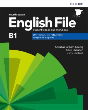 ENGLISH FILE 4TH EDITION B1. STUDENT'S BOOK AND WORKBOOK WITHOUT KEY PACK