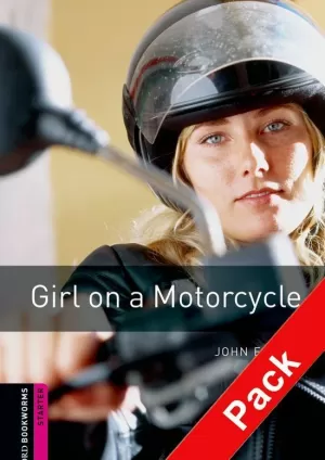 GIRL ON A MOTORCYCLE