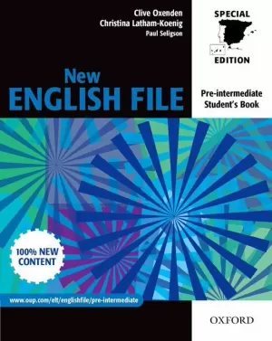 NEW ENGLISH FILE PRE INTERMEDIATE