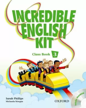 INCREDIBLE ENGLISH KIT 3 CB & CD-ROM PK