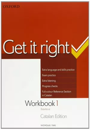 GET IT RIGHT 1 WB CATALAN ED (ES)  $