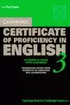 CERTIFICATE OF PROFICIENCY IN ENGLISH 3 KEY+CD