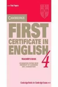 FIRST CERTIFICATE IN ENGLISH 4