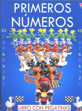 PRIMEROS NUMEROS PEGATINAS