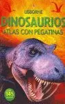 DINOSAURIOS ATLAS CON PEGATINAS