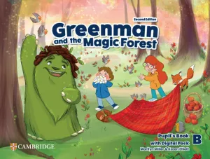 GREENMAN AND THE MAGIC FOREST SECOND EDITION. PUPILÆS BOOK WITH D