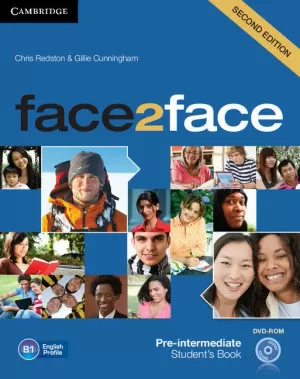 FACE2FACE PRE-INTERMEDIATE STUDENTS BOOK + DVD