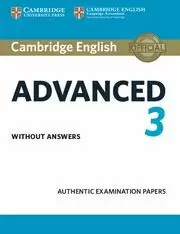 CAMBRIDGE ENGLISH ADVANCED 3 STUDENT´S BOOK