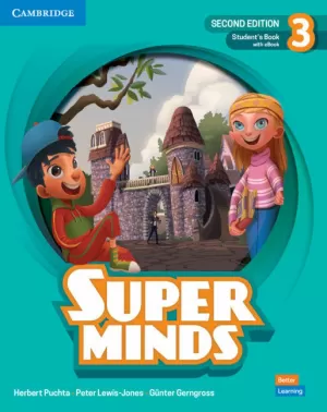 SUPER MINDS SECOND EDITION LEVEL 3 STUDENT'S BOOK WITH EBOOK BRITISH ENGLISH