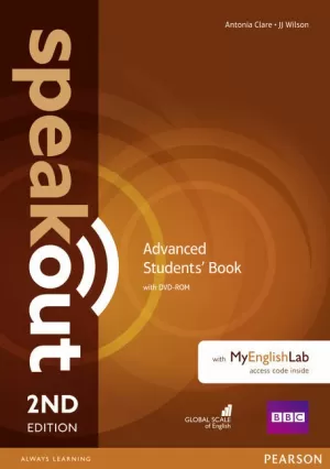 SPEAKOUT ADVANCED 2ND EDITION STUDENTS' BOOK WITH DVD-ROM AND MYLAB   MY