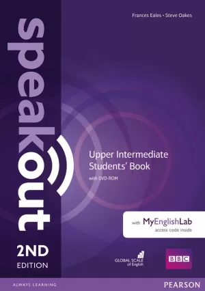 SPEAKOUT UPPER INTERMEDIATE 2ND EDITION STUDENTS' BOOK WITH DVD-ROM Y MYLAB