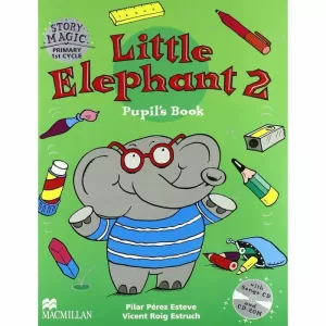 LITTLE ELEPHANT 2+2CD PUPILS BOOK
