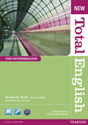 NEW TOTAL ENGLISH PRE-INTERMEDIATE STUDENTS' BOOK WITH ACTIVE BOOK PACK