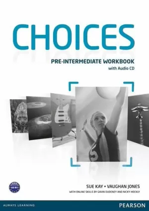 CHOICES PRE-INTERMEDIATE WORKBOOK & AUDIO CD PACK