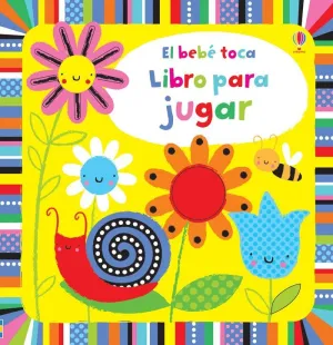 EL BEBE TOCA LIBRO PARA JUGAR