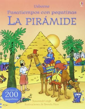 PASATIEMPOS CON PEGATINAS LA PIRAMIDE