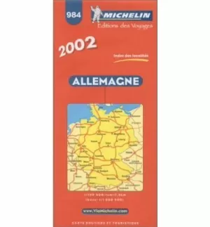 ALEMANIA MAPA MICHELIN 984