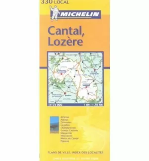 CANTAL LOZERE MAPA 330 LOCAL