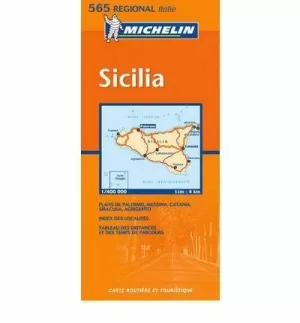SICILIA. 1:400.000. MICHELIN. 565