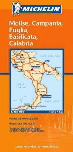 PUGLIA. MOLISE. CAMPANIA. CALABRIA. BASTILICA. 1:400.000. M