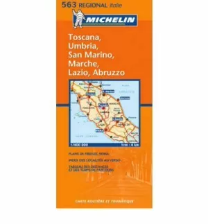 TOSCANA. UMBRIA. LAZIO. ABRUZZO. SAN REMO. 1:400.000. MICHELIN. 5