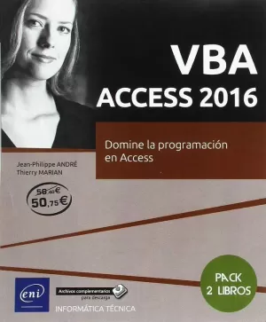 VBA ACCESS 2016 PACK 2 LIBROS