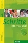 SCHRITTE INTERNATIONAL 1 KURSBUCH +ARBEITSBUCH + CD NIVEL A1/1