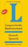 DIC NEU HANDWORTERBUCH 2 ALEMAN/ESPAÑOL