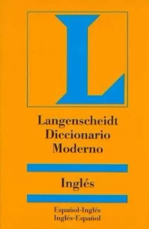 DICCIONARIO MODERNO INGLES - LANGENSCHEIDT