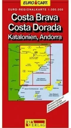 CATALUNYA-BALEARS-ANDORRA MAPA