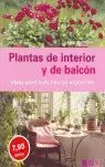 PLANTAS DE INTERIOR Y DE BALCON