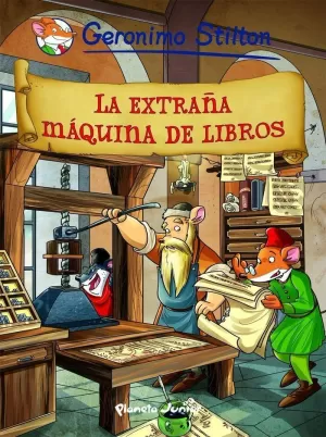 COMIC STILTON 8. LA EXTRAÑA MAQUINA DE LOS LIBROS