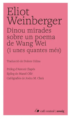 DINOU MIRADES SOBRE UN POEMA DE WANG MEI