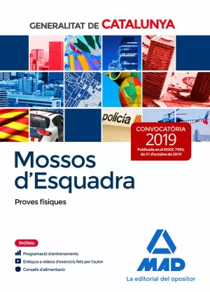 MOSSOS D`ESQUADRA. PROVES FÍSIQUES