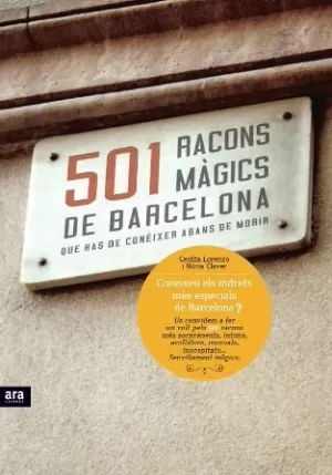 501 RACONS MÀGICS DE BARCELONA QUE HAS DE CONÈIXER ABANS DE MORIR