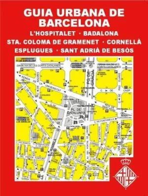 GUIA URBANA DE BARCELONA, LHOSPITALET, STA. COLOMA DE GRAMANET, CORNELLA, ESPLU