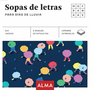 SOPA DE LETRAS PARA DÍAS DE LLUVIA