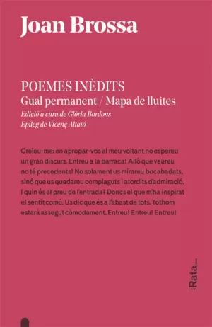 POEMES INÈDITS