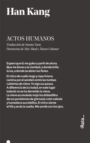 ACTOS HUMANOS