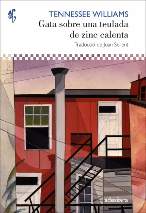 GATA SOBRE UNA TEULADA DE ZINC CALENTA