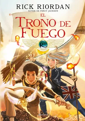 EL TRONO DE FUEGO (LAS CRÓNICAS DE LOS KANE [CÓMIC] 2)