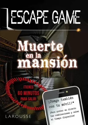 ESCAPE GAME. MUERTE EN LA MANSIÓN