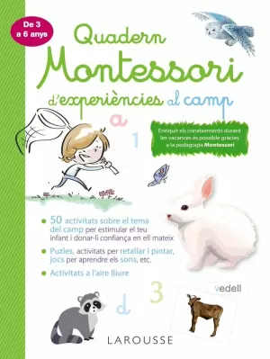 QUADERN MONTESSORI DE EXPERIENCIES AL CAMP