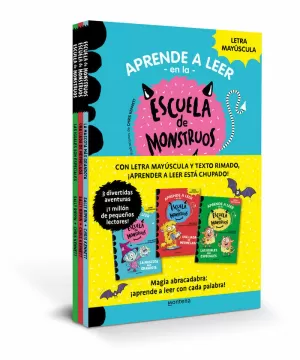 PACK APRENDER A LEER EN LA ESCUELA DE MONSTRUOS (LIBROS 1-3)