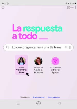 LA RESPUESTA A TODO LO QUE PREGUNTARÍAS A UNA TÍA TRANS