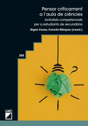PENSAR CRÍTICAMENT A L?AULA DE CIÈNCIES
