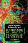 DICCIONARIO DE LÓGICA Y FILOSOFÍA DE LA CIENCIA