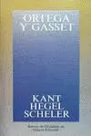 KANT HEGEL SCHELER