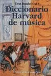 DICCIONARIO HARVARD DE MUSICA DICCIONARIO HARVARD DE MUSICA